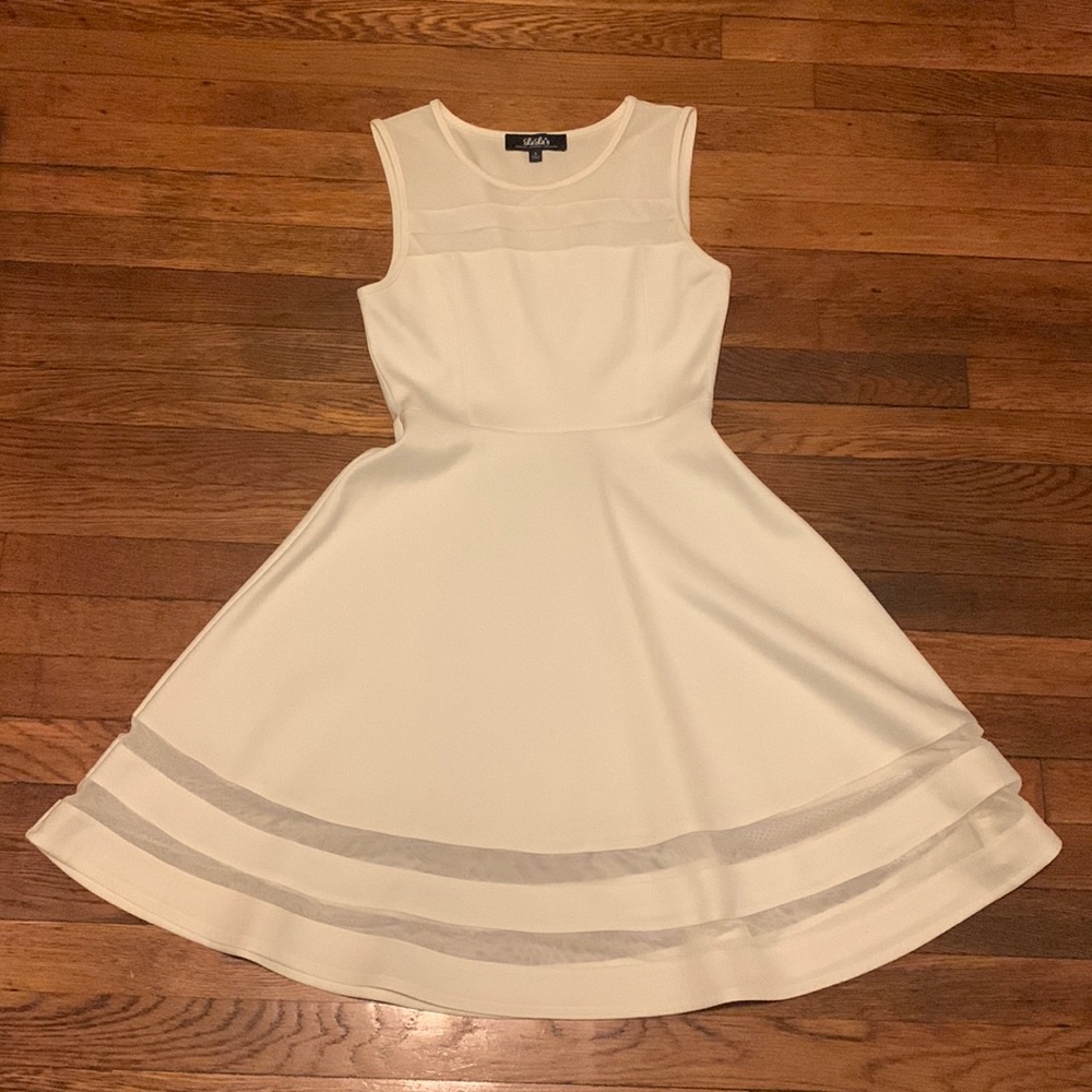 Lulu’s Mesh Skater Dress